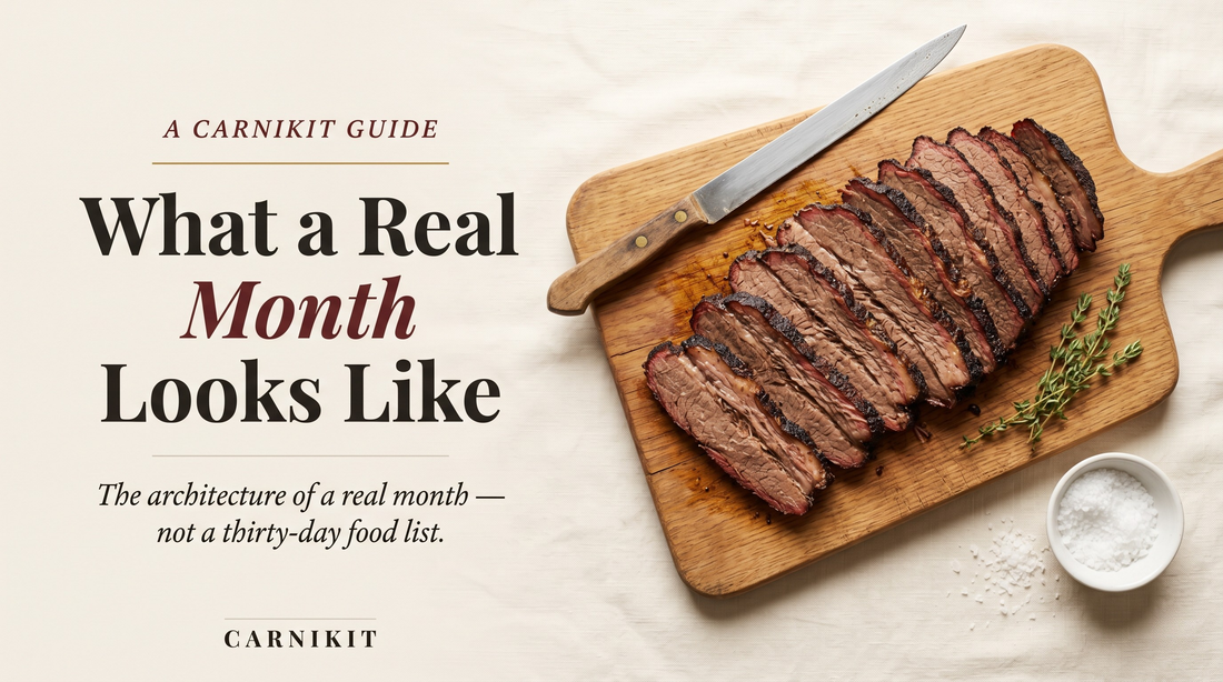 The 30-Day Carnivore Meal Plan: What a Real Month Looks Like